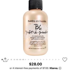 Bumble & Bumble Dry Shampoo